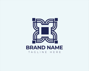 Vintage frame logo. Antique label. Suitable for tattoo studio, barber shop, whiskey label, wine, beer, brewing, salon, shop, signage.
