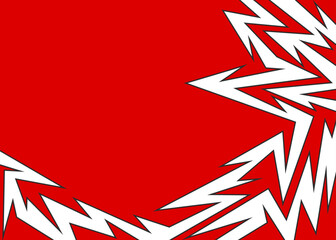 Fototapeta premium Abstract background with geometric sharp arrow line and with some copy space area