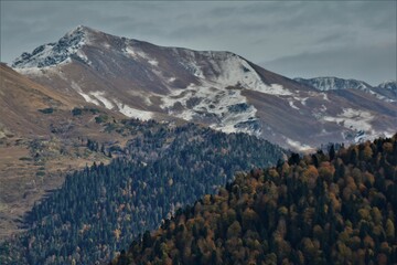 Beautiful autumn mountain landscape