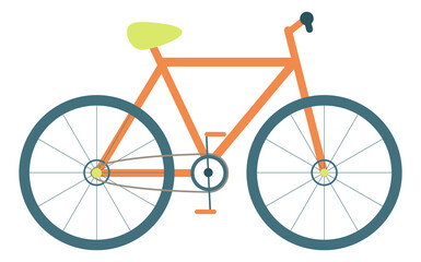 Naklejka premium Bike