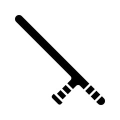 Baton icon. sign for mobile concept and web design. vector illustration