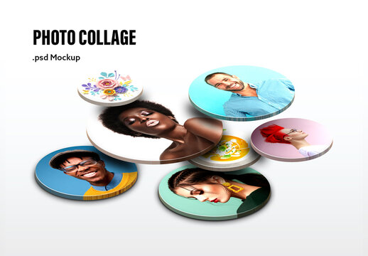 Photo Collage Mockup