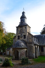Fototapeta na wymiar Chapelle Notre-Dame de Grâce à Honfleur (Calvados - Normandie - France)