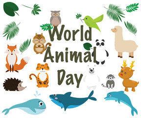 set of animals