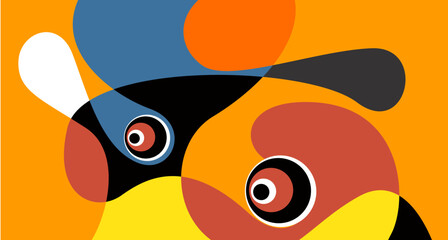 Vector colorful fluid and liquid abstract background for banner