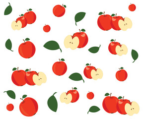 seamless pattern with fruits
