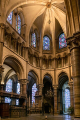 Naklejka premium view of the Presbytery inside the historic Canterbury Cathedral