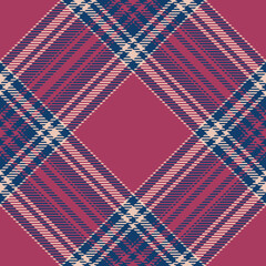 Plaid pattern vector. Check fabric texture. Seamless textile design for clothes, paper print.