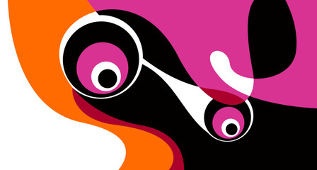 Vector colorful fluid and liquid abstract background for banner