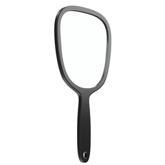 3d rendering illustration of an handheld mirror © Francesco Milanese