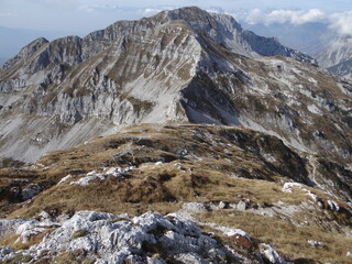 landscape in the top of the mountains