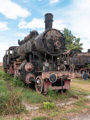 old steam train