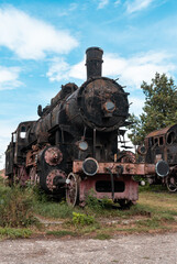 old steam locomotive