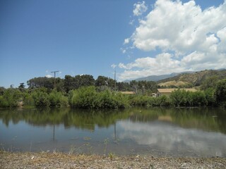 lake in the mountains