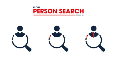 Icons - Person Search
