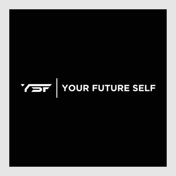 logo initials letter ysf