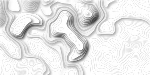 Abstract topographic contours map background, Vector contour topographic map background. Topography and geography map grid abstract backdrop.	
