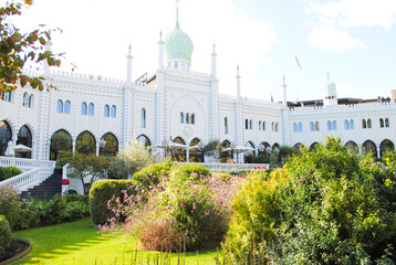 Tivoli Park in Copenhagen, Denmark