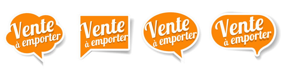 Vente à emporter,