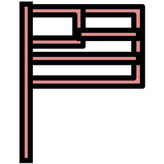 Flag Vector Icon