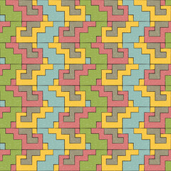 Seamless background image retro vintage pattern