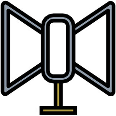 Loudspeaker Vector Icon