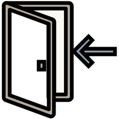 Entrance Vector Icon