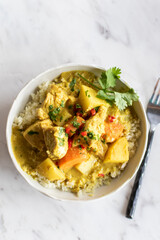 Crockpot Yellow Thai Curry