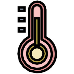 Thermometer Vector Icon