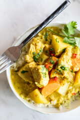 Crockpot Yellow Thai Curry