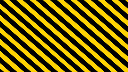 Yellow and black stripes background vector illustration.