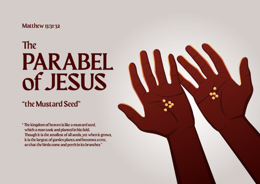 Parable of Jesus Christ about the mustard seed