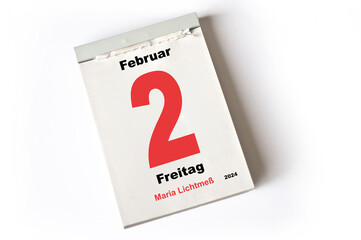 2. Februar 2024 Maria Lichtmeß