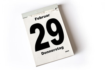 29. Februar 2024