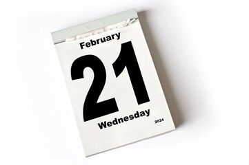 21. February 2024