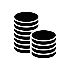 coin money icon design vector template