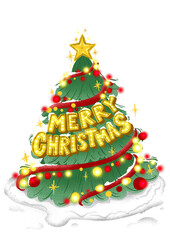 merry christmas tree