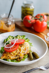 Cheeseburger Pizza Chicken