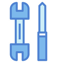 service two tone icon style