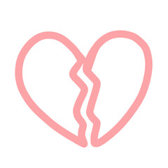 Broken Heart Illustration