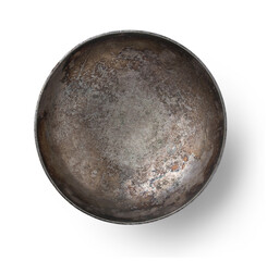 aged / stained vintage silver bowl with lots of texture, perfectly imperfect for wabi-sabi related...