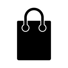 shopping bag icon vector logo template