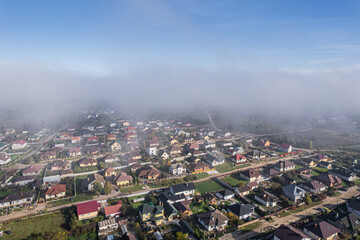 The city of Brest from a height