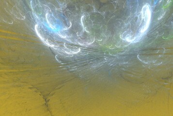 water flowing into the water art 
abstract  illustration design concepts render 