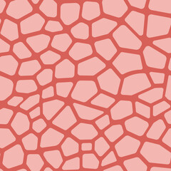 Abstract modern giraffe seamless pattern. Animals trendy background. Colorful decorative vector stock illustration for print, card, postcard, fabric, textile. Modern ornament of stylized skin