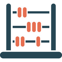 abacus for calculation in ancient time, chinese calculator for learning mathematics of children