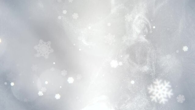 snow white snow background 4k, Christmas time