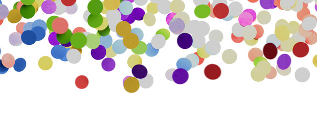 Background of colorful confetti