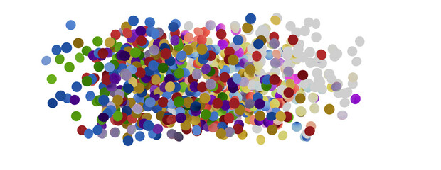 Background of colorful confetti
