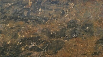 Natural black and brown stone/rock/marble surface material texture